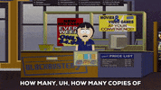 randy marsh counter GIF by South Park 