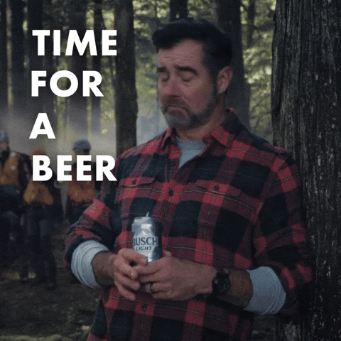 Happy Hour Drinking GIF by Busch Beer