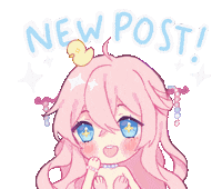 ariru anime kawaii fire baby Sticker