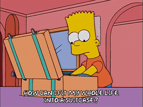 frustrated bart simpson GIF