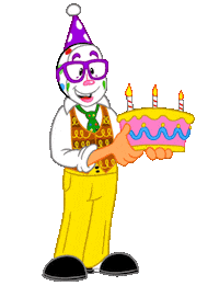 Birthday Mimesis Sticker