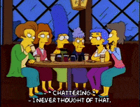 marge simpson luanne van houten GIF