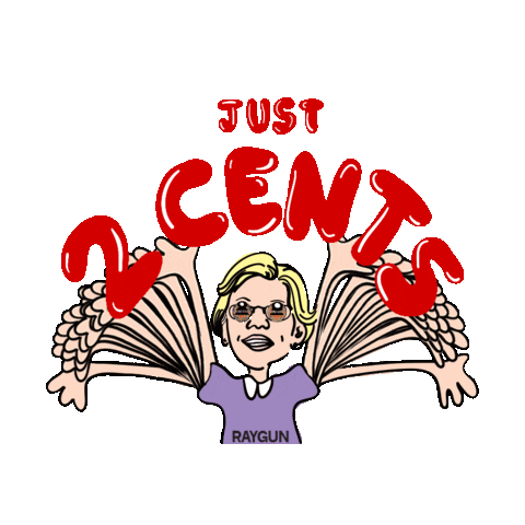 raygun_shirts penny wealthy elizabeth warren tax the rich Sticker