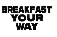 Breakfast Your Way Sticker by Griddle