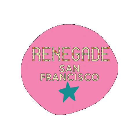Renegadesanfrancisco Sticker by Renegade Craft