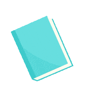inmyromancenovelera blue book reading bookstagram Sticker