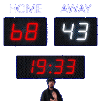 43 Away Sticker