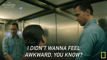 Awkward Tom Hiddleston GIF by National Geographic TV