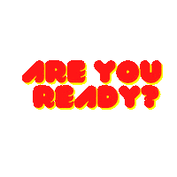 Are You Ready Sticker by AdvertiserTeam