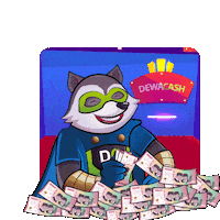 Easy Money Sticker by Dewacash Official