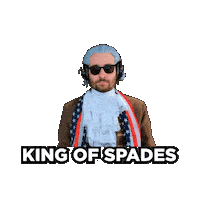 King Card Sticker