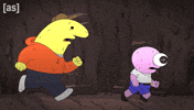 Naked Mole Rat Running GIF by Adult Swim