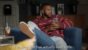 Sorry Not Sorry Reaction GIF by grown-ish