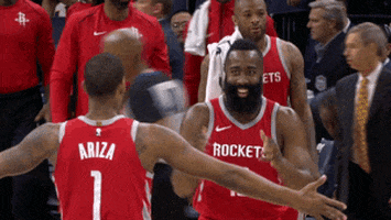 happy houston rockets GIF by NBA
