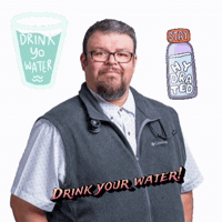Hydrate Drink Your Water GIF by Rancho Health