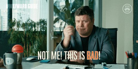 I Dont Like It Not Me GIF by Tin Can Bros