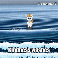Ocean Cleansing GIF by Llamaozi