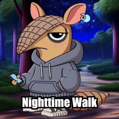 Night Forest GIF by Chillo Dillo
