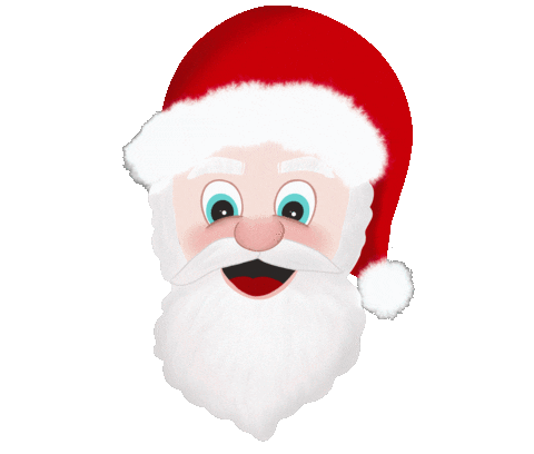 Santa Claus Christmas Sticker