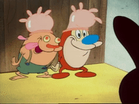 ren and stimpy nicksplat GIF