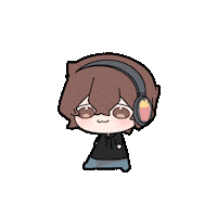 Bungo Stray Dogs Blush Sticker