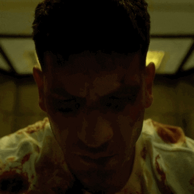 punisher looking  up GIF by Marvel's Daredevil