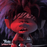 Awesome Rock N Roll GIF by DreamWorks Trolls