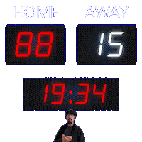 15 Away Sticker