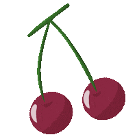 Fruit Cherry Sticker