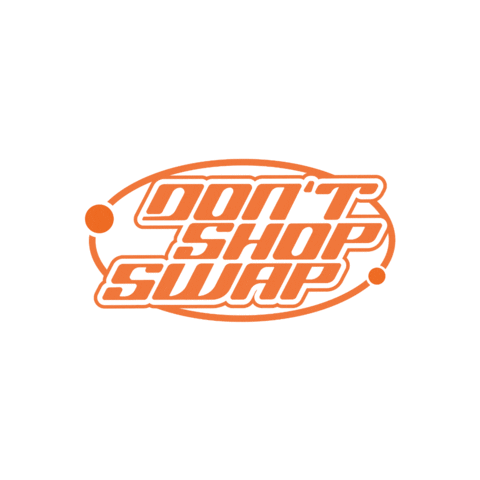 dontshopswap fashion sustainability sustainable sustainable fashion Sticker