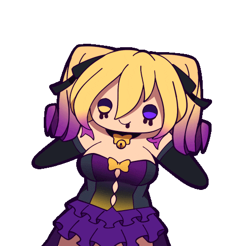 Girl Jump Sticker