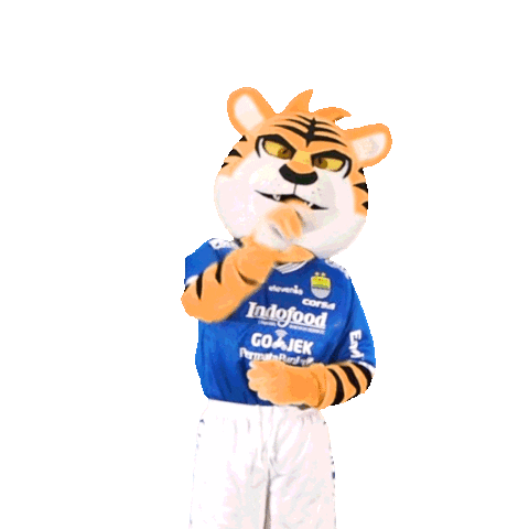 tiger maung Sticker by PERSIB Bandung