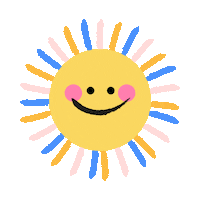 Happy Feliz Sticker by Esencia de Color