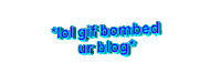 take that lol gif bombed ur blog Sticker by AnimatedText