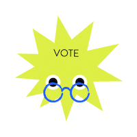 Illustration Vote Sticker