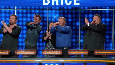 abcnetwork giphygifmaker no x celebrity family feud GIF