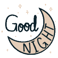 sleepy good night Sticker by Lost Lily