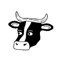 cow head nyc Sticker by CATCH