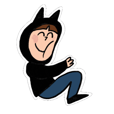 Illustration Hug Sticker