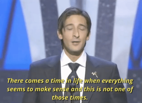adrien brody oscars GIF by The Academy Awards