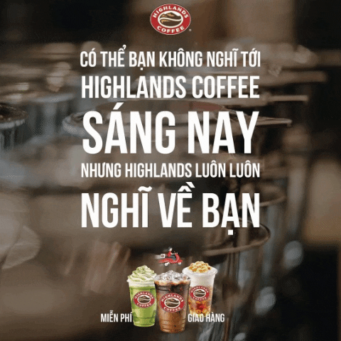 HighlandsCoffee coffee vietnam highlands vietnamese coffee GIF