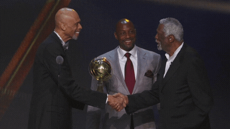 Nba Awards Handshake GIF by NBA