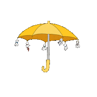 Rain Weather Sticker