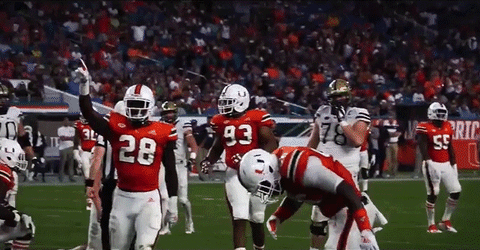 michael jackson canes GIF by Miami Hurricanes