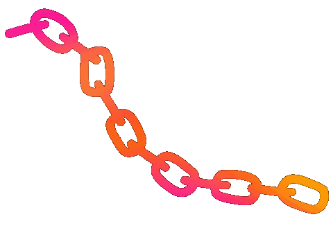 Doodle Chain Sticker