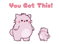 Cat Success Sticker by Pembe