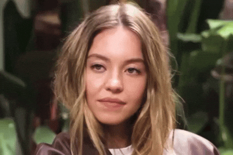 Sydney Sweeney Side Eye GIF