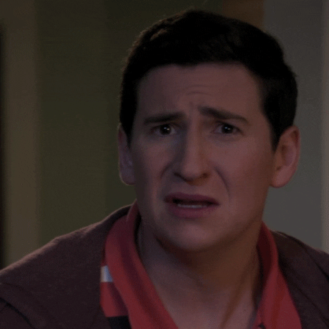 Scared No Way GIF by ABC Network