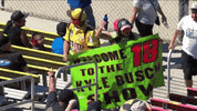 kyle busch win GIF by NASCAR
