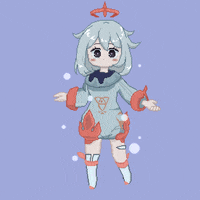 Chibi Anime Girl GIF by Bananelly